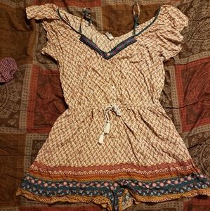 Off the shoulder romper